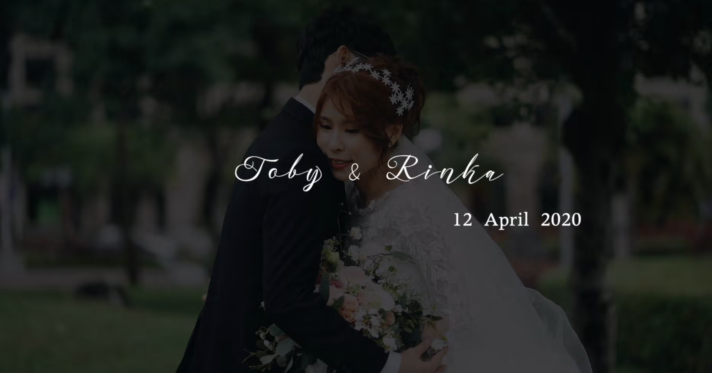 SDE快剪快播/新莊典華/訂婚/迎娶/晚宴-Toby&Rinka